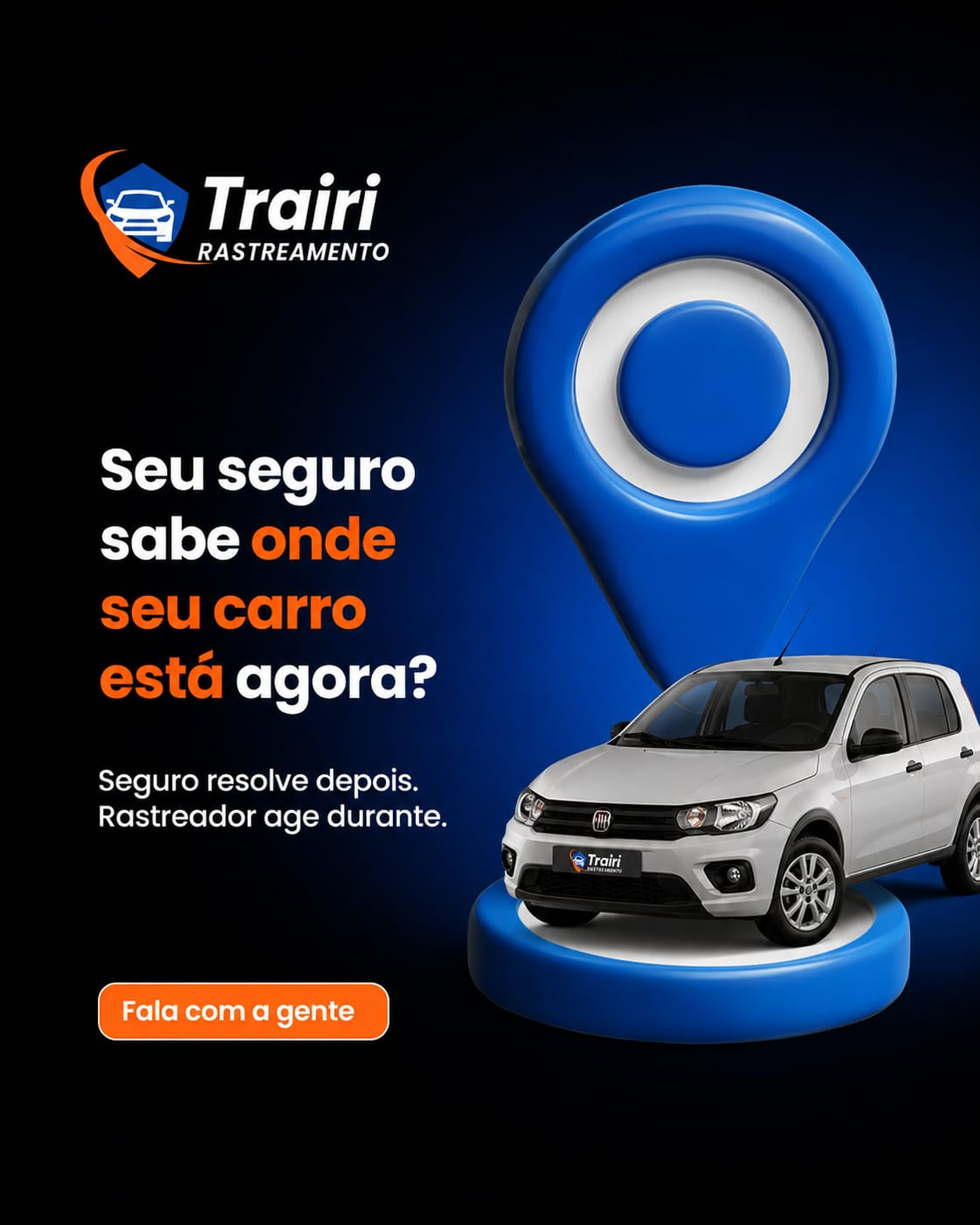 Seu seguro sabe onde seu carro está agora?